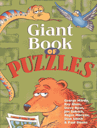 Giant book of variety puzzles